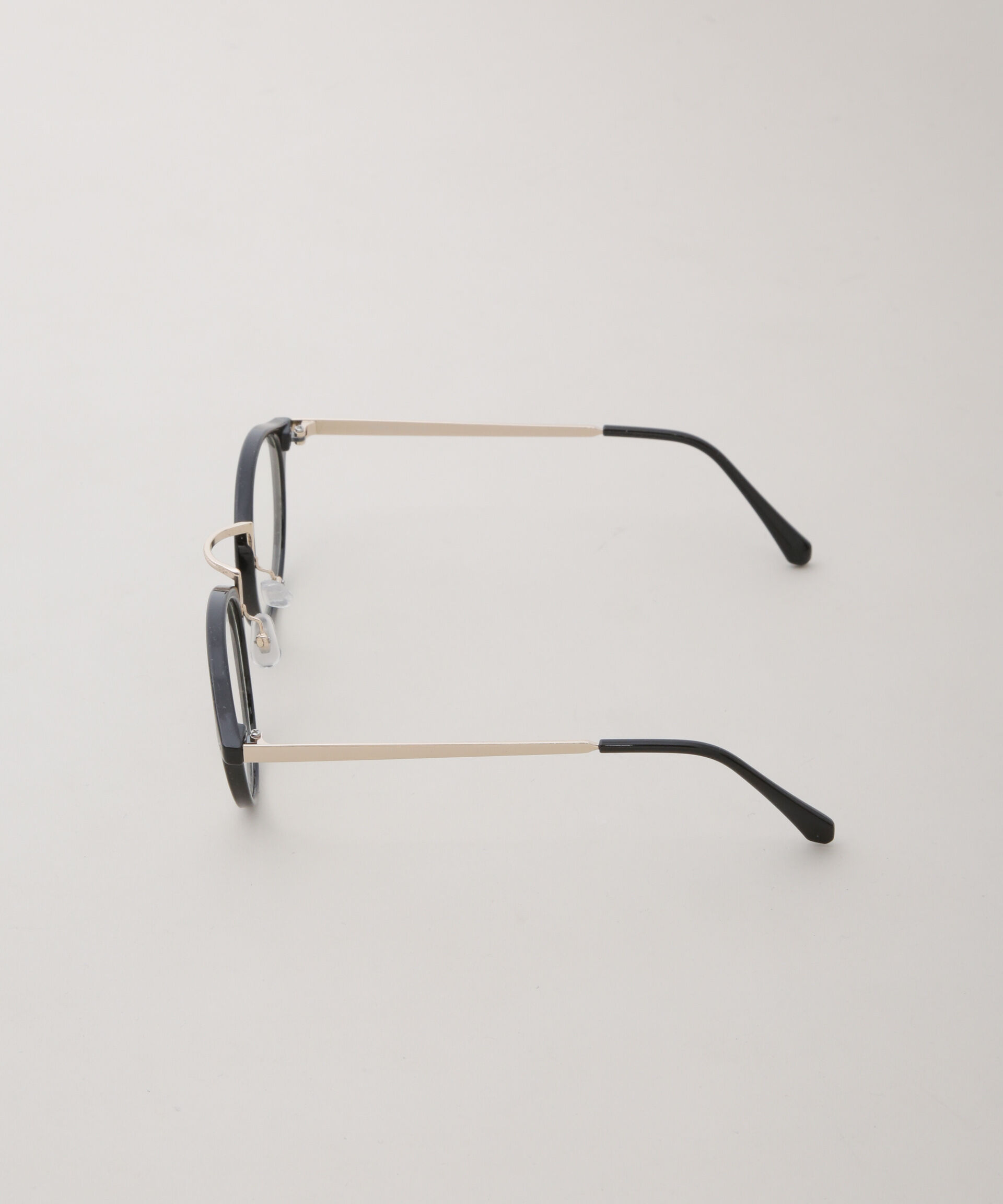 nano･universe「ゴールドブリッジボストン型サングラス」|メガネ|