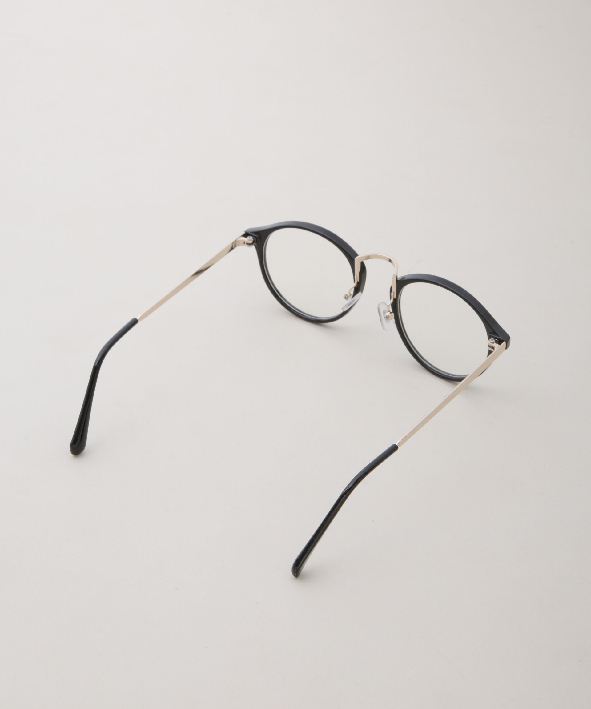 nano･universe「ゴールドブリッジボストン型サングラス」|メガネ|