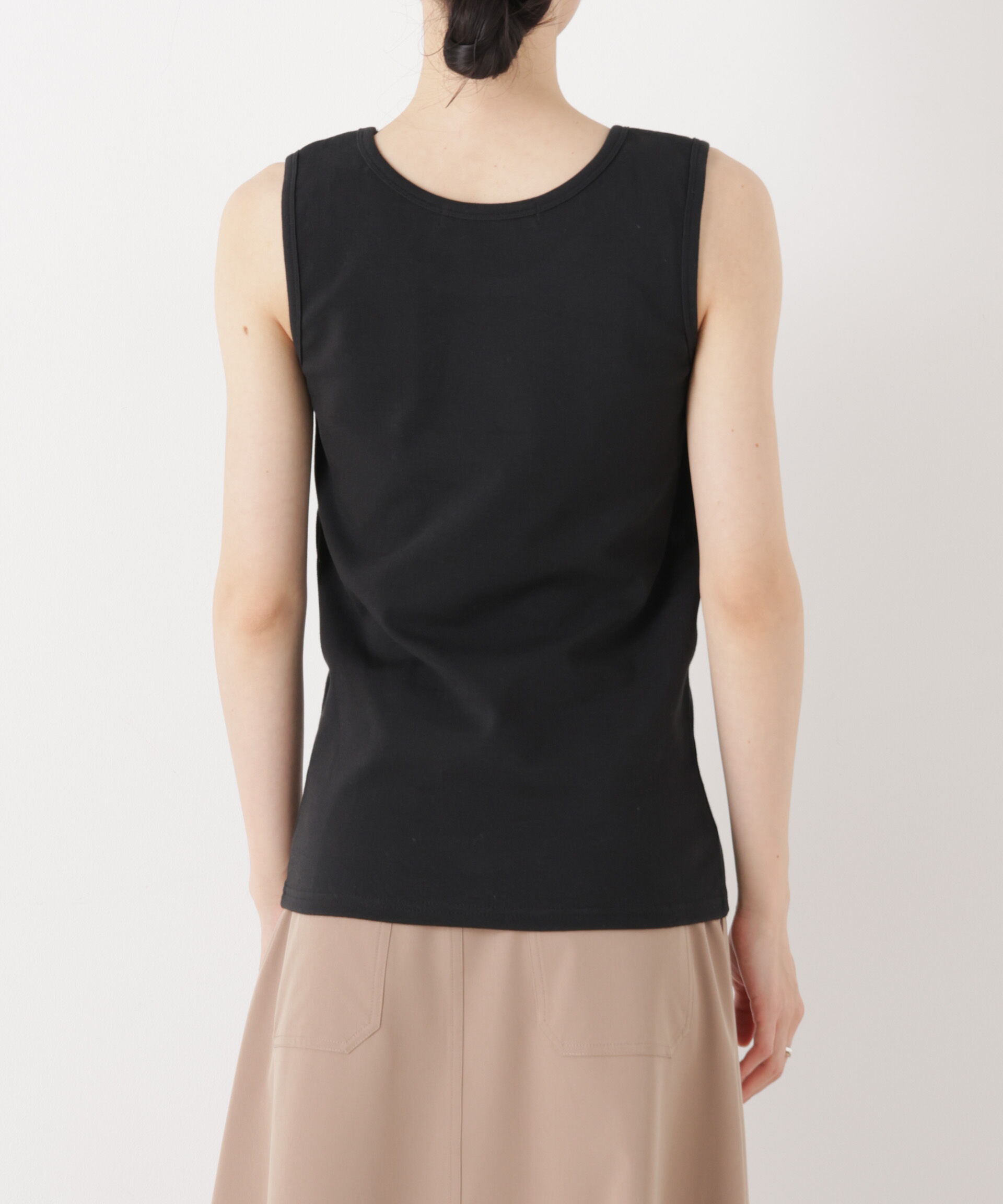 nano･universe「抗菌防臭コットンフライスカットタンクトップ」|Tシャツ・カットソー|