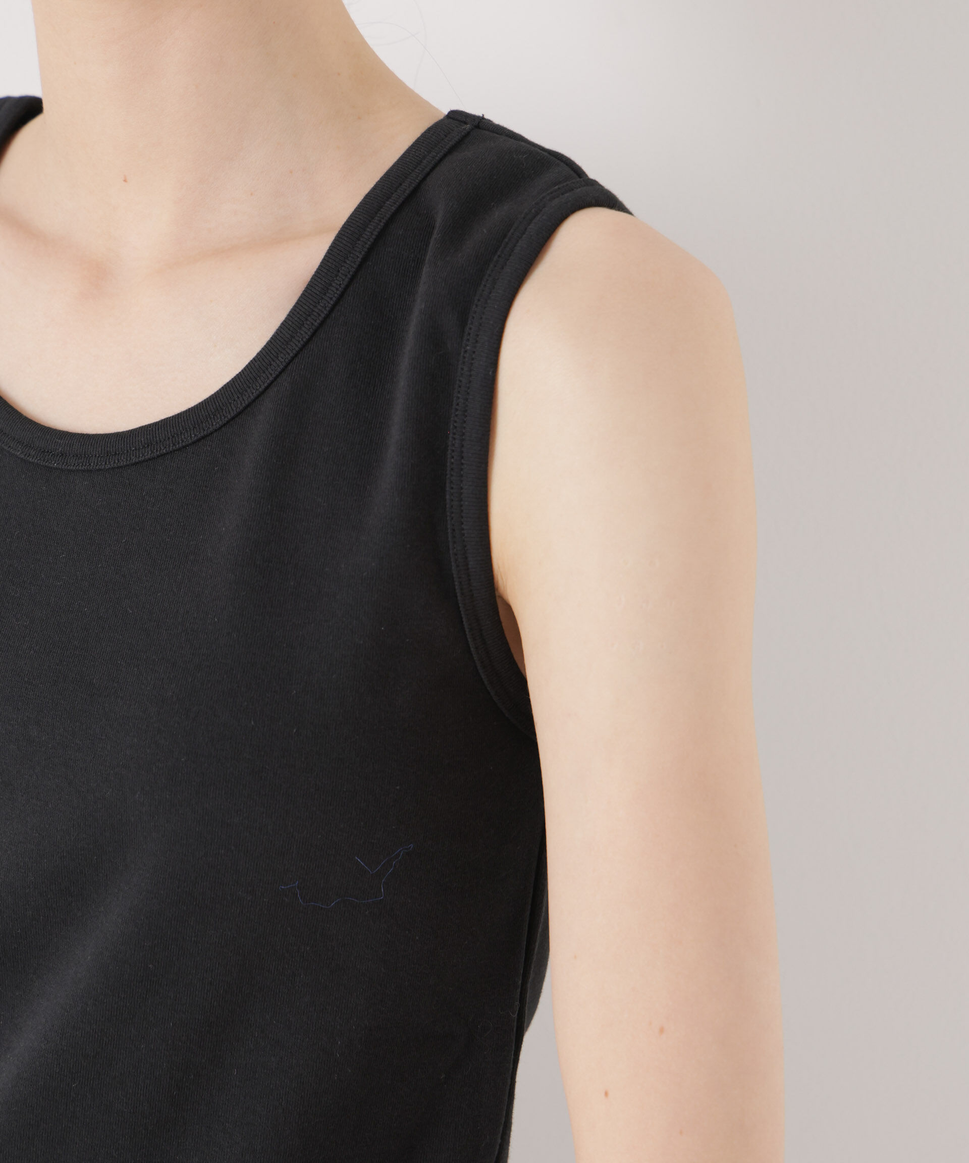 nano･universe「抗菌防臭コットンフライスカットタンクトップ」|Tシャツ・カットソー|