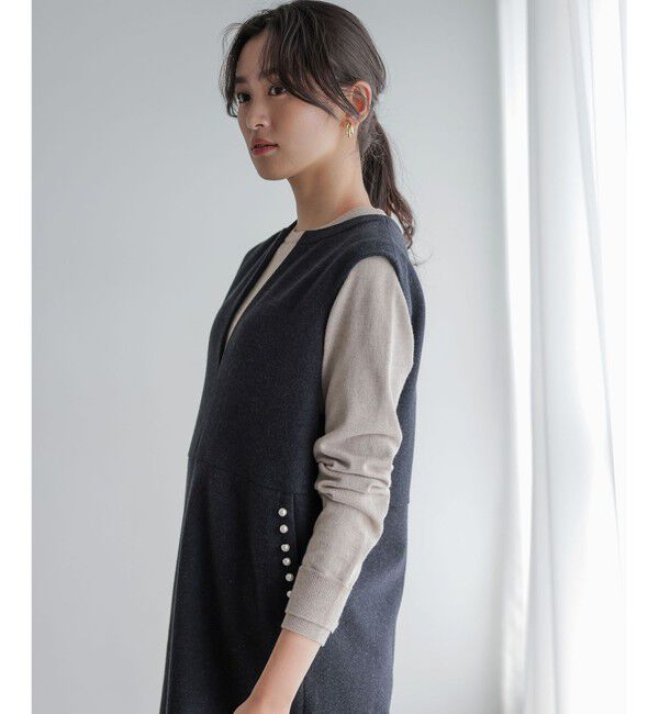 組曲「【ご好評につき追加販売 / WEB限定】ミドルジャージー ジャンパースカート」|ジャンパースカート|