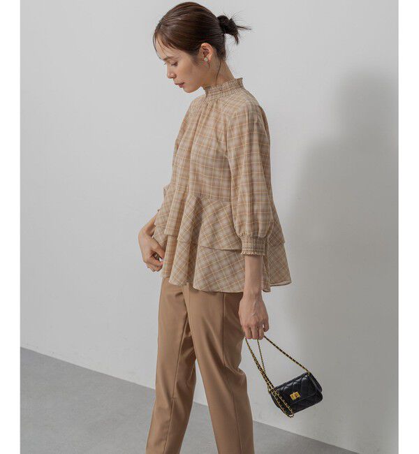 組曲「ライトトロピカルティアード ブラウス」|シャツ・ブラウス|