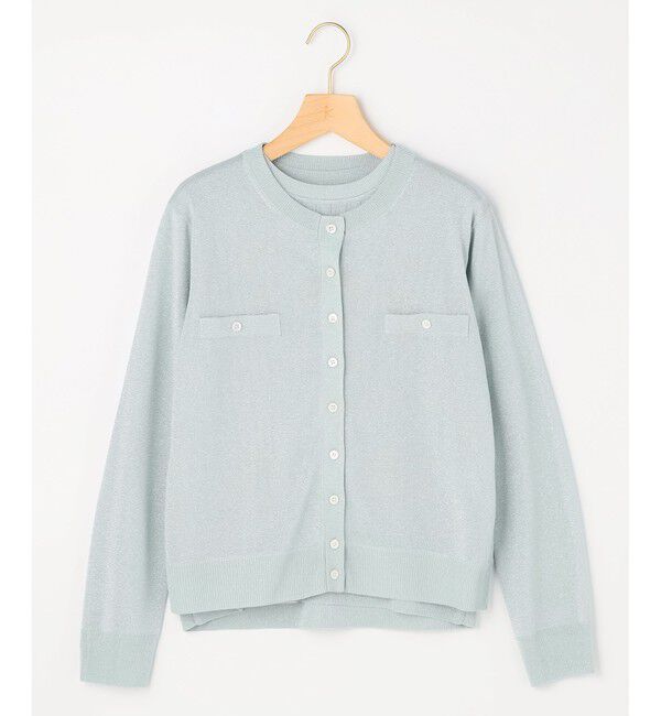 組曲「ライトラメニット アンサンブル」|カーディガン|