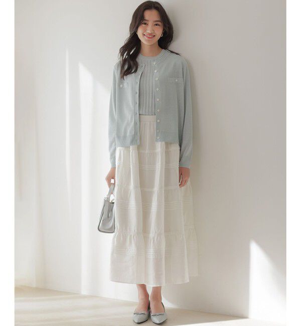 組曲「ライトラメニット アンサンブル」|カーディガン|