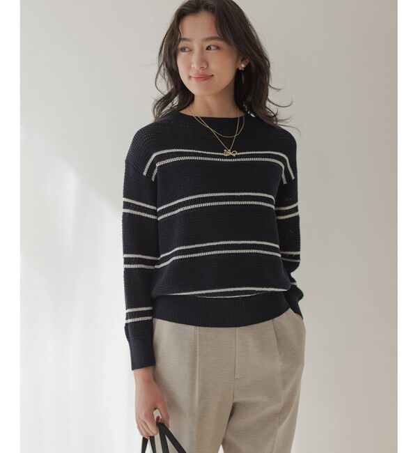 組曲「ボーダーレース ニット」|ニット・セーター|