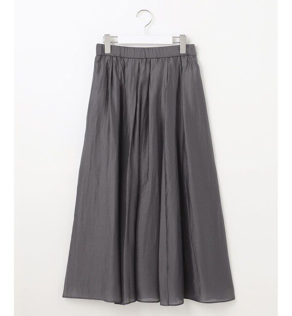 自由区「【洗える】エアリータック スカート」|スカート|
