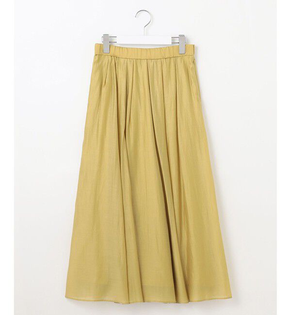 自由区「【洗える】エアリータック スカート」|スカート|