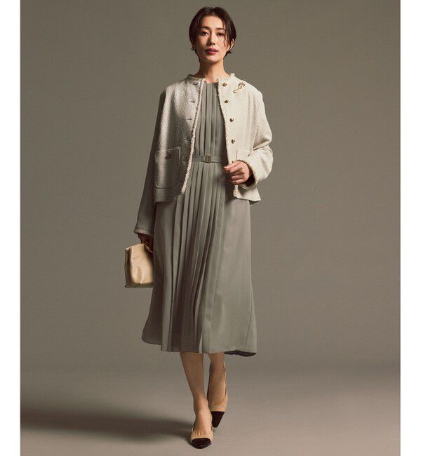 自由区「【大好評アイテム・新色追加・1枚でサマになる】ライトサテン ワンピース」|ドレス|