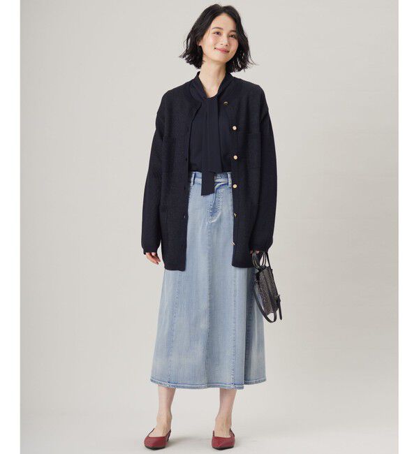 自由区「【洗える】ウスカルデニム スカート」|スカート|