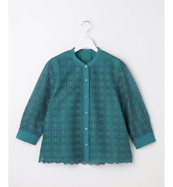 自由区「【カタログ掲載】ジオメトリックレース ブラウス」|シャツ・ブラウス|