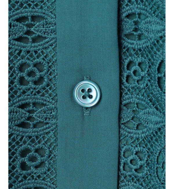 自由区「【カタログ掲載】ジオメトリックレース ブラウス」|シャツ・ブラウス|