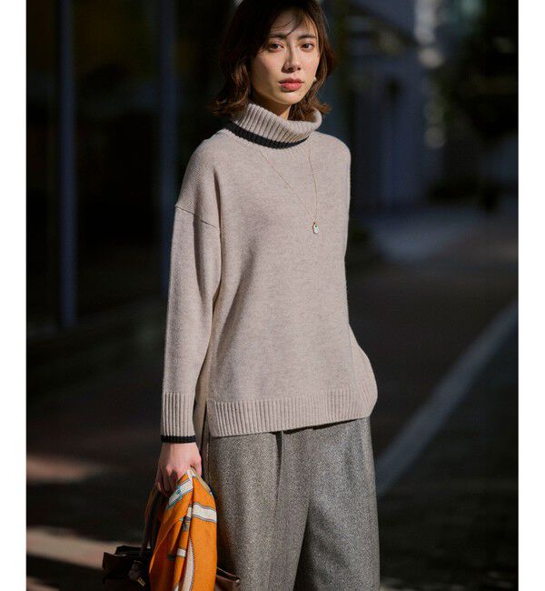 23区「【WEB&一部店舗限定】ウールカシミヤ デザイン ストール」|ストール|