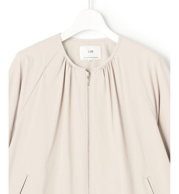 23区「2WAYストレッチタフタ ギャザーブルゾン」|その他|