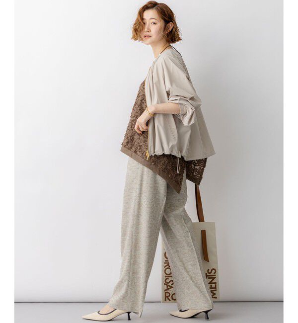 23区「2WAYストレッチタフタ ギャザーブルゾン」|その他|