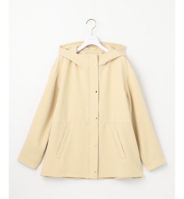 ANY SIS「【撥水・UVカット・洗える】フーデットハーフ コート」|ミリタリー・モッズコート|