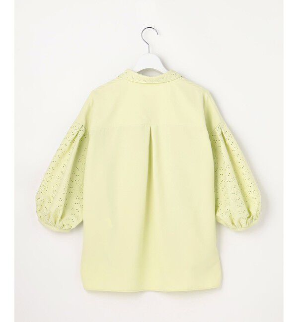 ANY SIS「レースパフスリーブ シャツ」|シャツ・ブラウス|