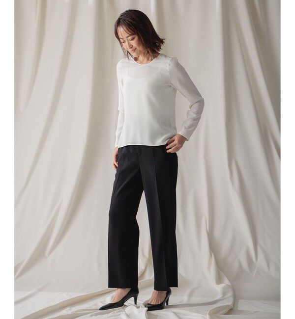 BEIGE,「【L-size】SHELBY / ロングスリーブブラウス」|シャツ・ブラウス|