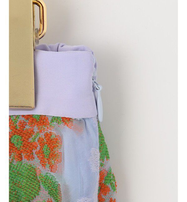 GRACE CONTINENTAL「タイルジャガードフレアスカート」|スカート|