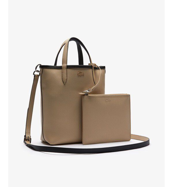 LACOSTE「ANNAリバーシブル縦型トート」|トートバッグ|
