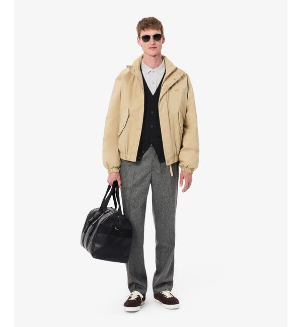 LACOSTE「エッセンシャルメリノウールカーディガン」|カーディガン|