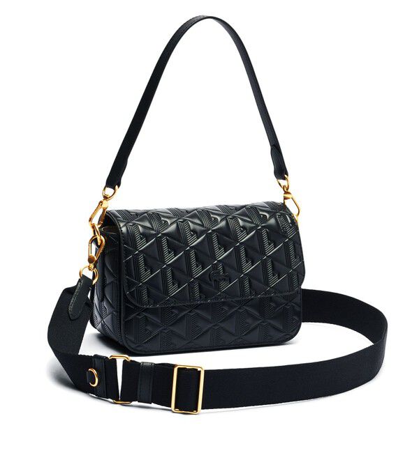 LACOSTE「マヘキ レザーメッセンジャーバッグ / ショルダーバッグ」|ショルダー・メッセンジャー|