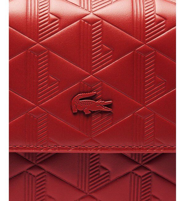 LACOSTE「マヘキ レザーメッセンジャーバッグ / ショルダーバッグ」|ショルダー・メッセンジャー|