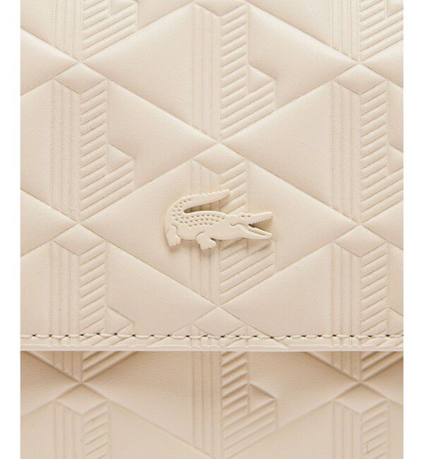 LACOSTE「マヘキ レザーメッセンジャーバッグ / ショルダーバッグ」|ショルダー・メッセンジャー|