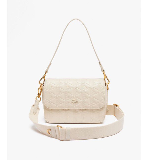 LACOSTE「マヘキ レザーメッセンジャーバッグ / ショルダーバッグ」|ショルダー・メッセンジャー|