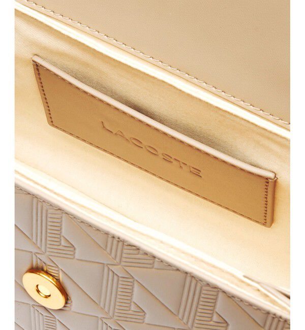 LACOSTE「マヘキ レザーメッセンジャーバッグ / ショルダーバッグ」|ショルダー・メッセンジャー|