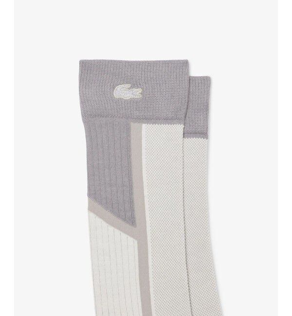 LACOSTE「テクニカル切り替えクルーソックス」|ソックス|