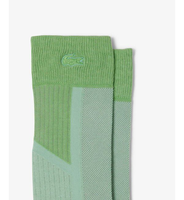 LACOSTE「テクニカル切り替えクルーソックス」|ソックス|