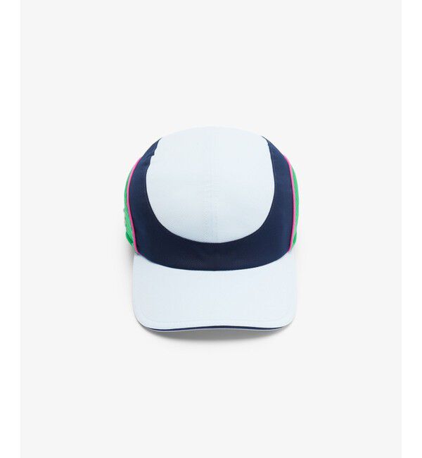 LACOSTE「配色パネルテニスキャップ」|キャップ・キャスケット|