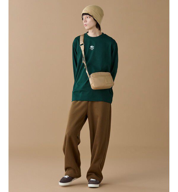 LACOSTE「ラコステクラシックス ナイロンミニレポーターバッグ」|ショルダー・メッセンジャー|