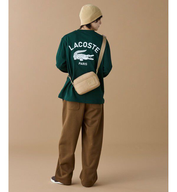 LACOSTE「ラコステクラシックス ナイロンミニレポーターバッグ」|ショルダー・メッセンジャー|