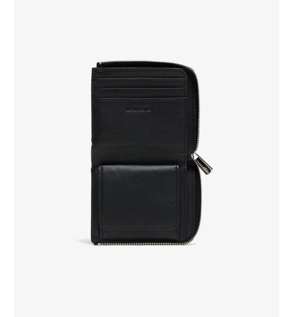LACOSTE「ラウンドジップレザーミニウォレット」|財布|