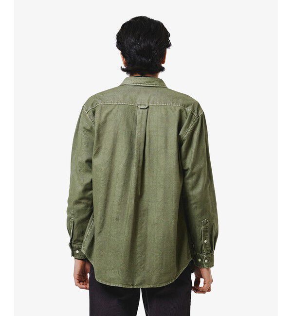 LACOSTE「ウォッシュドヘリンボーンネルシャツ」|シャツ・ブラウス|