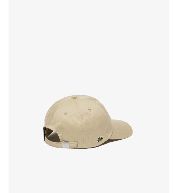 LACOSTE「刺繍入り6方キャップ」|キャップ・キャスケット|