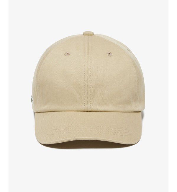 LACOSTE「刺繍入り6方キャップ」|キャップ・キャスケット|