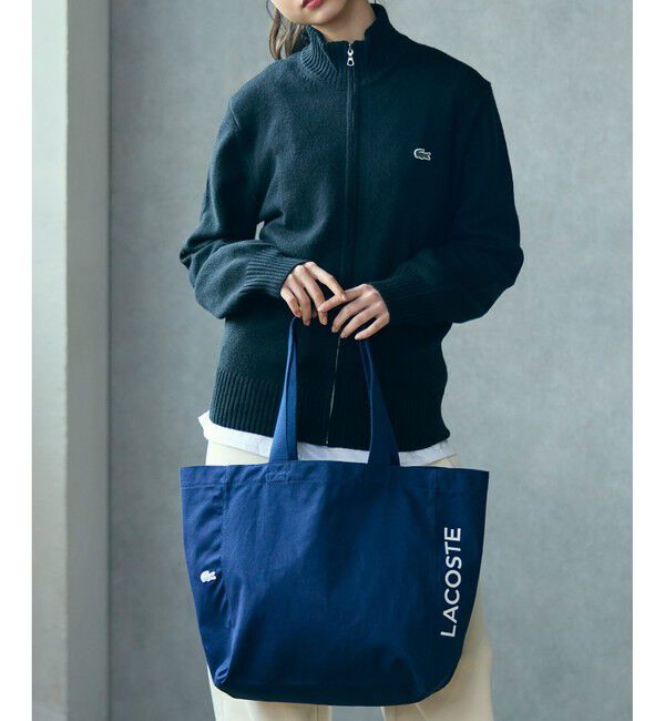 LACOSTE「コットンキャンバストートバッグ」|トートバッグ|