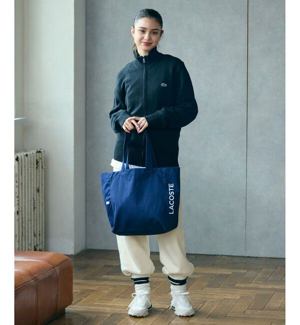LACOSTE「コットンキャンバストートバッグ」|トートバッグ|