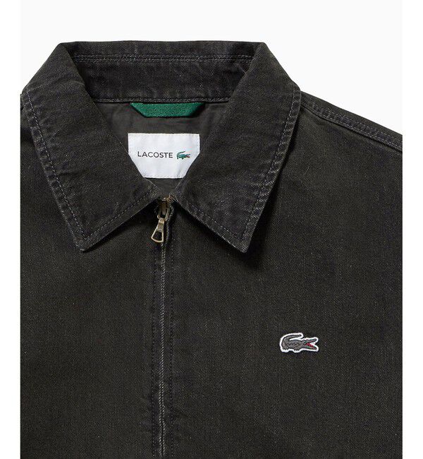 LACOSTE「12オンス デニム ジップアップブルゾン」|デニムジャケット|