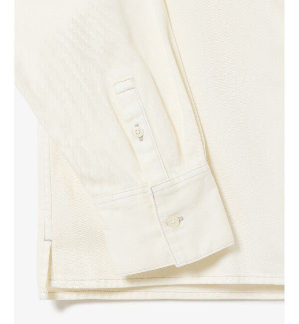 LACOSTE「デニムクロップドシャツ」|シャツ・ブラウス|