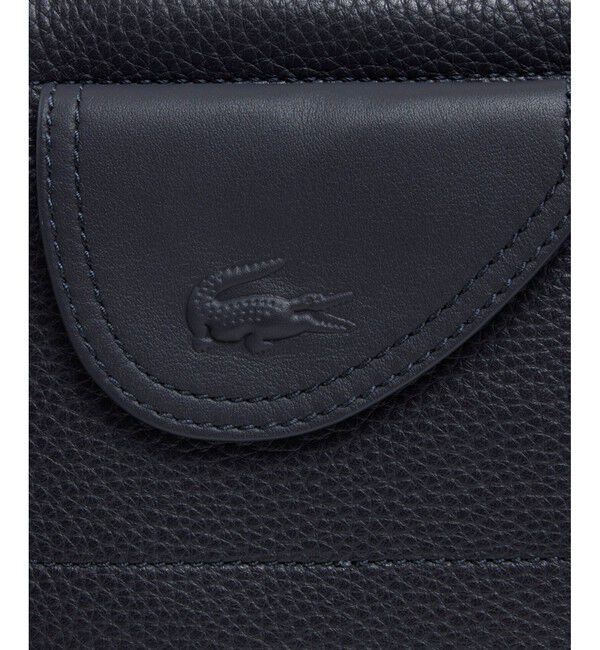 LACOSTE「クラブ ラコステ グレインレザー コンパクトショルダーバッグ」|ショルダー・メッセンジャー|