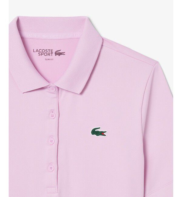 LACOSTE「UVカット スリムフィットUVプロテクトウルトラドライゴルフポロシャツ」|ポロシャツ|