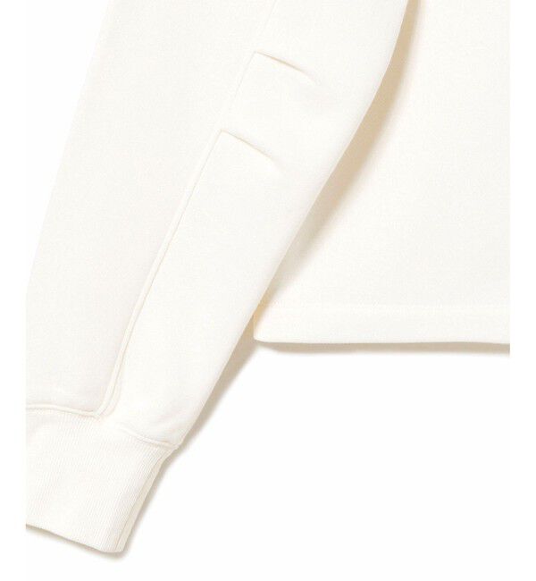 LACOSTE「クロップド丈 ポロニットスウェットシャツ」|スウェット・ジャージ|