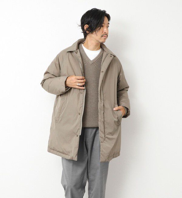 NOLLEY'S goodman「【TAION/タイオン】別注ダウンステンカラーコート 25AW」|ダウン|