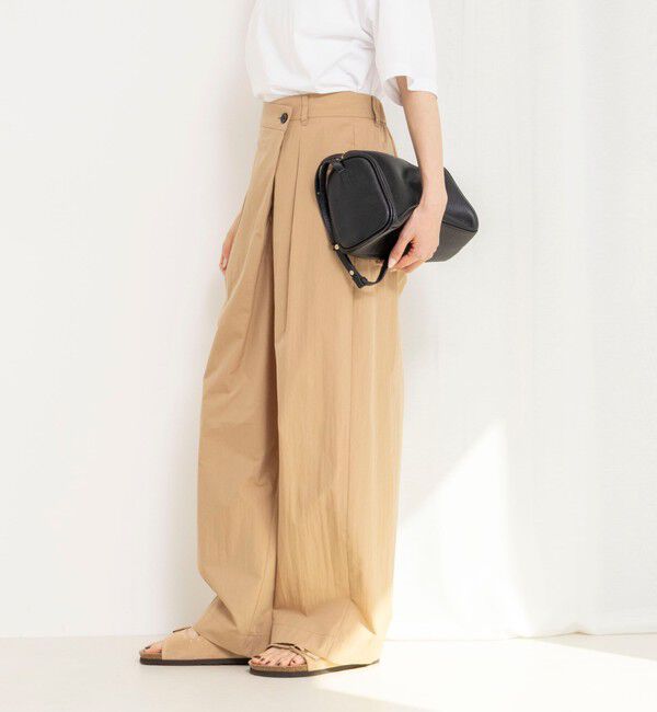 NOLLEY'S「【一部WEB限定サイズ】ウォッシャブル撥水ワイドラップパンツ」|その他|