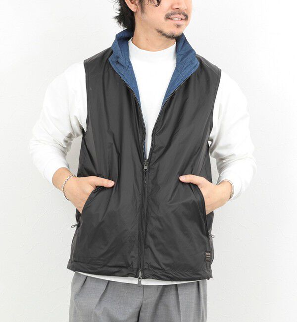 NOLLEY'S goodman「【TAION/タイオン】NON DOWN MILITARY R/S HI NECK VEST 26SS」|ベスト・ジレ|