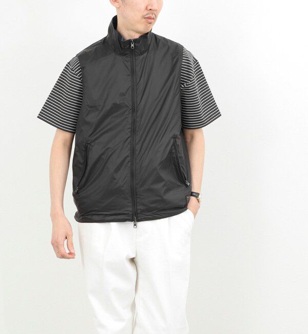 NOLLEY'S goodman「【TAION/タイオン】NON DOWN MILITARY R/S HI NECK VEST 26SS」|ベスト・ジレ|