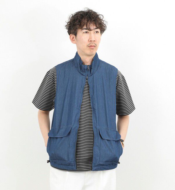 NOLLEY'S goodman「【TAION/タイオン】NON DOWN MILITARY R/S HI NECK VEST 26SS」|ベスト・ジレ|